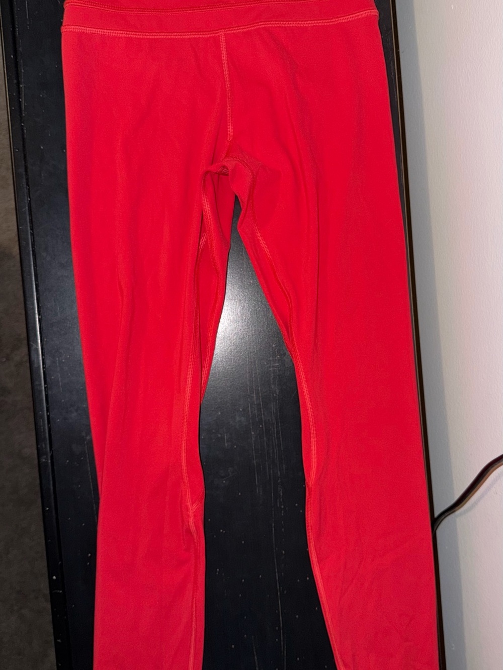 CRZ YOGA Red High-Rise Leggings